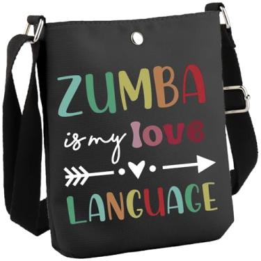 Imagem de Zumba Lover Gift Zumba Teacher Appreciation Gift Zumba Instructor Coach Gift Crossbody Bag, Zumba Cb