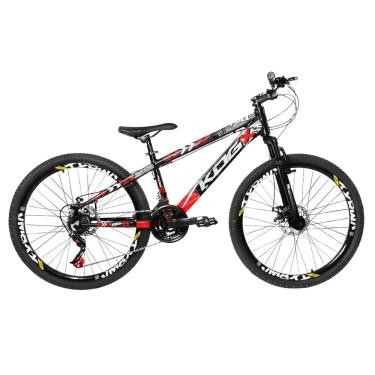 Imagem de Bicicleta Para Grau Aro 26 KOG 18v F. Disco Freeride Full X25 Tipo Viking