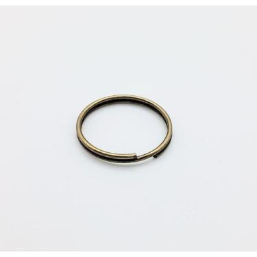 Imagem de Argola para Chaveiro 22mm S/ Bater (100pçs) Cod1133 - Dandie, Ouro Vel