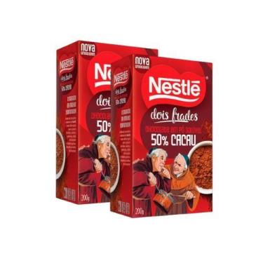 Imagem de Kit 2 Chocolate Pó Solúvel Padre Nestlé 50% Cacau Saboroso