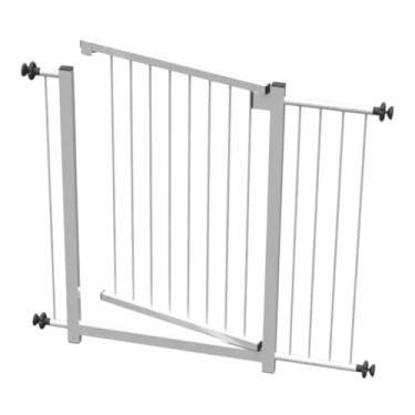 Imagem de Portão Pet Bebê Divisor de Ambiente Corredor 75 cm branco