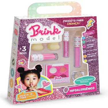 Imagem de KIT BELEZA COM DIVERSAO - MAQUIAGEM PARA CRIANÇA - DERMATOLOGICAMENTE TESTADO - APROVADO PELA ANVISA