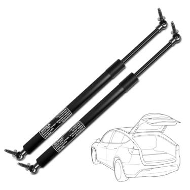 Imagem de Conjunto de 2 suportes de elevação de porta-malas traseiros para pendurar molas de choque a gás para Dodge Grand Caravan Chrysler Town & Country Voyager