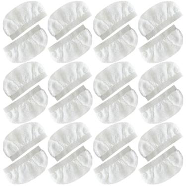 Imagem de Rjnlsc Pacote com 24 almofadas de substituição para esfregão a vapor Bissell, PurSteam, Wagner Spraytech, limpador a vapor portátil Comforday, panos de microfibra universais, almofadas de esfregão a