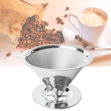 Imagem de Coador de Café em Aço Inox Reutilizável e Ecológico - 102 - innovaree-