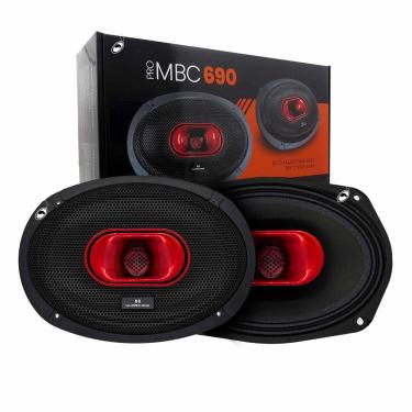 Imagem de Par Alto Falante Medio Grave Corneta Hurricane Pro MBC690 6x9" 2 Vias 230W RMS 4 Ohms