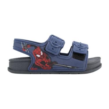 Imagem de Sandália Infantil Grendene Kids Marvel Fresh Azul Cinza