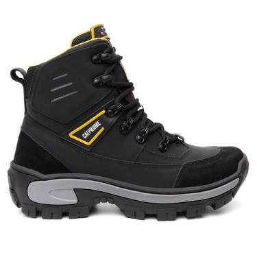 Imagem de Bota Catpriime Coturno Original Couro Legitimo Com C.a 47.751 Preto Am