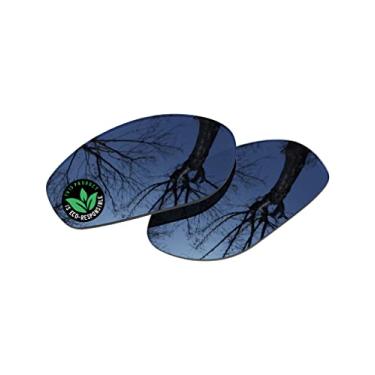 Imagem de Raydi Lentes de reposição de policarbonato para óculos de sol RayBan RB4115 57 mm - Espelhado cromado preto - Polarizado