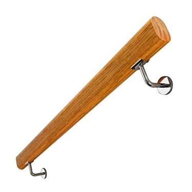 Imagem de MTYLX Corrimões, corrimão de segurança, corrimão de escada de parede corrimãos de madeira maciça para jardim de infância para idosos, villa interna, 50 cm, 50 cm