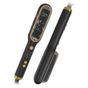 Imagem de Escova de alisamento de cabelo KINSUTO 200 milhões de íons e 5 configurações de temperatura
