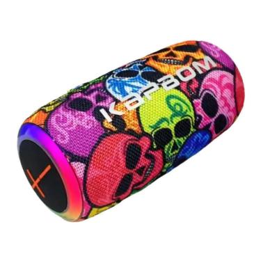 Imagem de Caixa De Som Subwoofer Led Bluetooth Portátil 14w