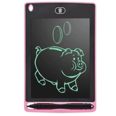 Imagem de Lousa Digital Mágica 8.5 Polegadas Interativa Brinquedo Educativo Para Crianças Desenhar Escrever Sem Sujeira Com Tela Fácil De Limpar Economia De Energia E Bateria Durável - Menina