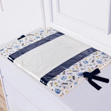 Imagem de Trocador De Cômoda Fraldas Circus ul Marinho - Tropical Baby