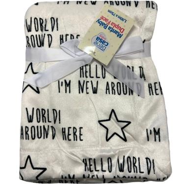 Imagem de Manta Bebê Sherpa/Flannel 100X75 Dupla Face