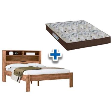 Imagem de Colchão Casal D45 Ortobom + Cama Invicta Atacama