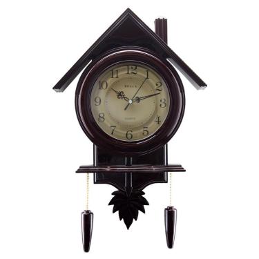 Imagem de Relógio Decorativo De Parede Casinha Com Pendulo