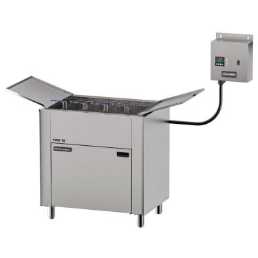 Imagem de Fritadeira Elétrica Metalcubas Zona Fria De óleo 75 Litros 3 Cestos Grandes Trifásico 220v Foei 75 Cg