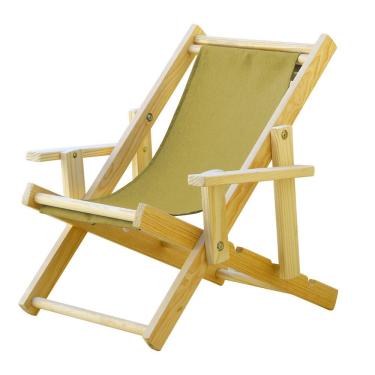 Imagem de Infantil Cadeira Espreguiçadeira Dobrável-bege