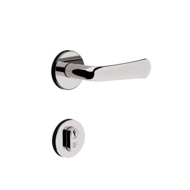 Imagem de Fechadura 3f Externa 722e124 Ros. Redonda Cromado