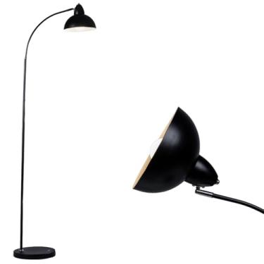 Imagem de Luminaria de piso curva Abajur de chão Pedestal Coluna Luminaria chão Techled