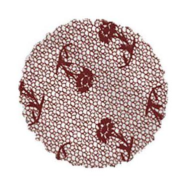 Imagem de 100 Fundo Tapetinho para Forminha de Docinho Nº7 - AAZ, Marrom