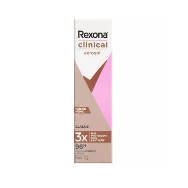 Imagem de Desodorante Rexona Clinical Aerosol Classic 150ml - Unilever, 150ml
