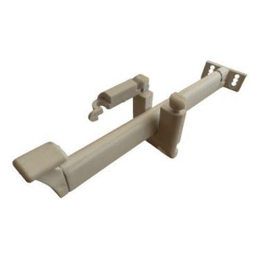 Imagem de Puxador Haste Janela Maxim Ar Alumínio Udinese Branco - 20cm