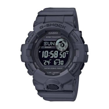 Imagem de Casio - G-Shock Power Trainer masculino com relógio Bluetooth Mobile Link 49 mm - Cinza-GBD800UC-8
