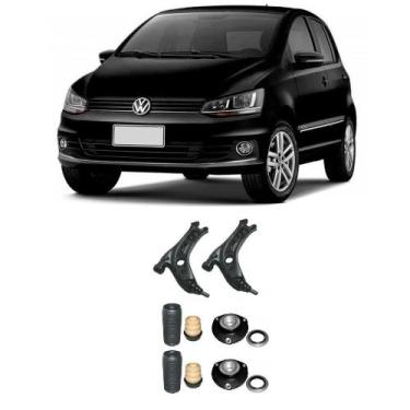 Imagem de Bandeja + Kit Batente Fox Dianteiro 2003 Até 2014 - O Par - Impacto, P