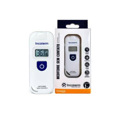 Imagem de Termômetro Medfebre Sem Contato Incoterm, Branca