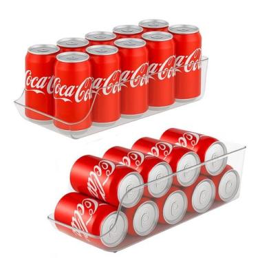 Imagem de Organizador De Latas Refrigerante Cerveja Suporte Acrílico - São Berna