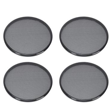 Imagem de Sanpyl 4pcs 4.2in Speaker Grill Covers, Protetor de Guarda do Subwoofer de Alto -falante de Carro, para Alto