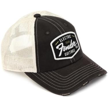 Imagem de Fender Boné com logotipo Transition, preto/pedra tamanho único