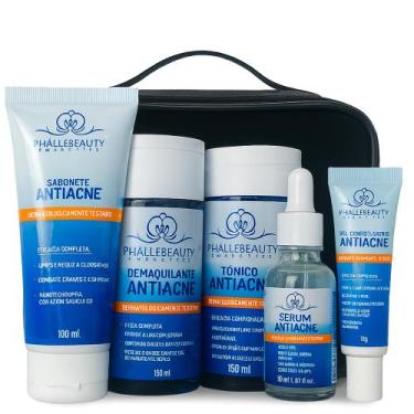 Imagem de Kit Skincare Facial Cravos E Espinhas Presente Phallebeauty