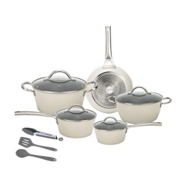 Imagem de Jogo de Panelas Neuhaus Revestimento Cerâmico de Alumínio Forjado Off 