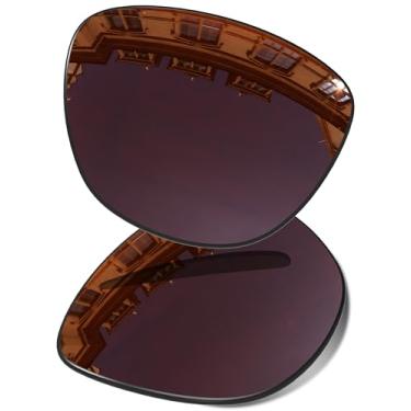 Imagem de Vonxyz Lentes de reposição para óculos de sol Oakley Frogskins XS OJ9006 - Bronze Marrom Polarizado