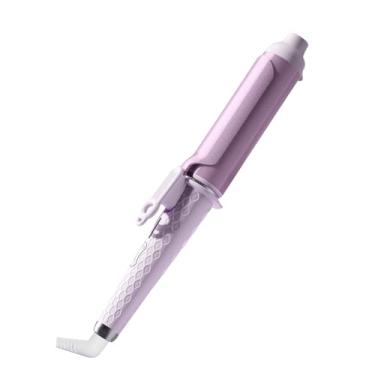 Imagem de GREEN BREATH Varinha de cachos grande de 40 mm, modelador de íons negativos, modelador de cachos de 5 cm, modelador de cabelo de barril grande, modelador biônico, modelador de cachos de barril grande