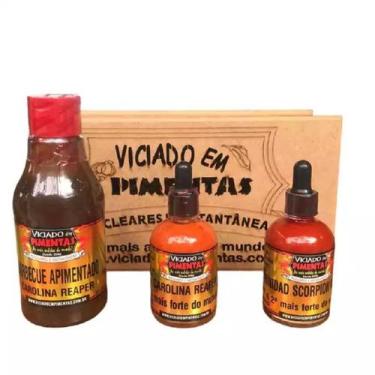 Imagem de Kit Especial De Pimentas Fábio Tuma - VICIADO EM PIMENTAS