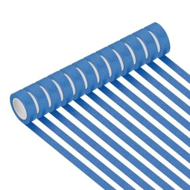 Imagem de PATIKIL Fita adesiva azul escuro 2,5 cm x 14 m, 12 rolos com código de cores para pintura de parede e organização de laboratório de ciências