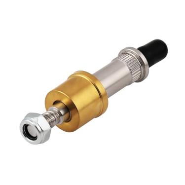 Imagem de MXSAG Pino de dobradiça da porta traseira dianteira 38300 Pino de dobradiça automática de redução de ruído de desempenho estável para caminhonete SUV 1500 2500 3500 alumínio