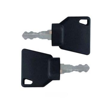 Imagem de Nova chave de ignição (pacote com 2) compatível com retroescavadeira JCB (peça nº 701/45501 331/26790)