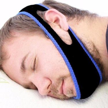 Imagem de Faixa Cinta Ajustável Anti Ronco Apnéia Do Sono Neoprene