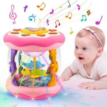 Imagem de Projetor Musical Light Up Ocean Toy Tsomtto para bebês de 1 a 3 anos