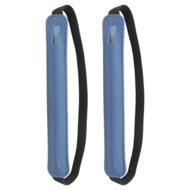 Imagem de PATIKIL 2 peças de suporte de caneta para tablet, capa universal retrátil para caneta, estojo elástico, bolso para lápis, bolsa protetora para tablet, notebook, azul
