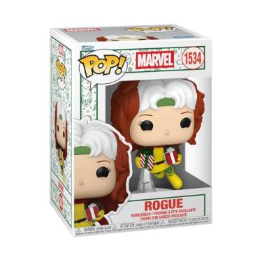 Imagem de Funko Pop! Marvel: HoliDivas - Rogue - X-Men - Figura de vinil colecionável - ideia de presente - mercadoria oficial - brinquedos para crianças e adultos - Marvel Fans - boneco para colecionadores