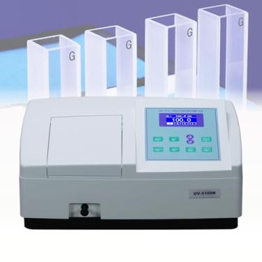 Imagem de Espectrofotômetro UV-5100B UV/VIS Espectrofotômetro ultravioleta visível 190-1000nm Faixa de comprimento de onda 2nm Largura de banda
