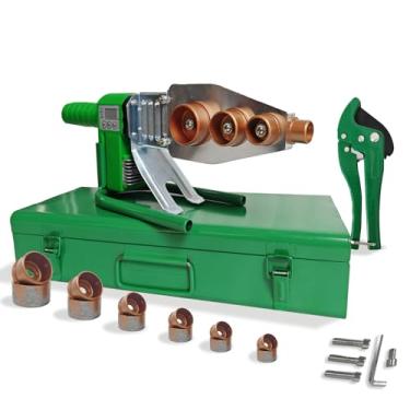 Imagem de Soldador de tubo de água de plástico para PP, PP-R, PE, PP-C - Máquina de fusão de tubo de poliéster - Aquecedor de tubo de PVC - Equipamento de soldagem de tubo de 110 V