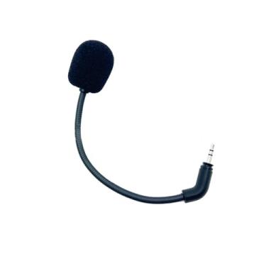 Imagem de Recon 500 microfone de substituição para auriculares Turtle Beach, microfone desmontável de 2,5 mm, peça de braço para PS4, PS5, Xbox