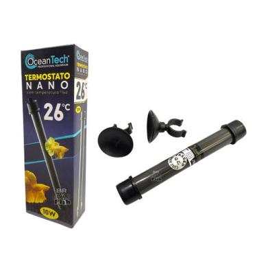 Imagem de Termostato Nano Ocean Tech Peixe Betta Aquário Até 10L 110v